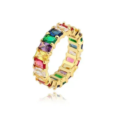 Colors Baguette Ring