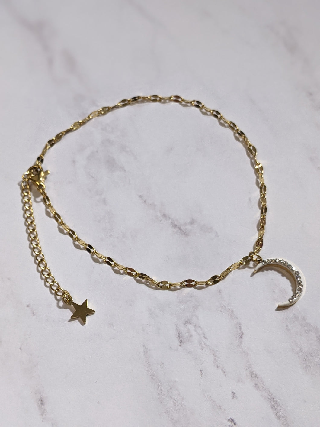 Crescent Luna Anklet